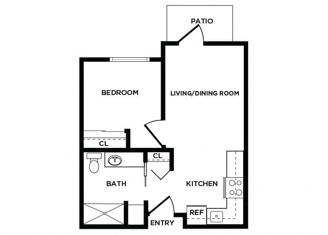 Suite A Floorplan